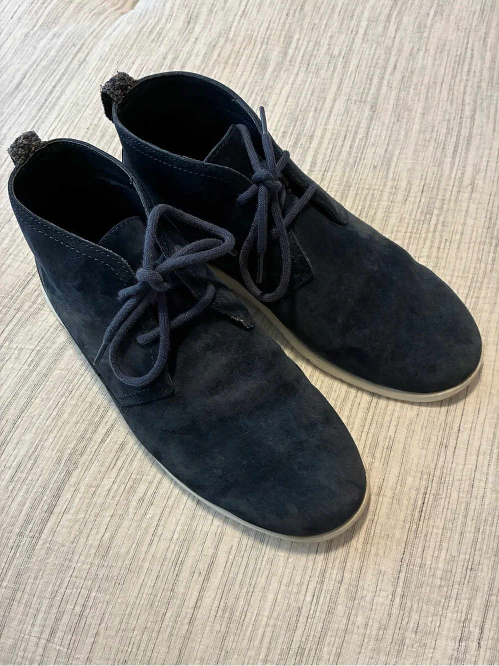 UGG Men’s Freamon Blue Suede Chukka Boots Shoes Size 10